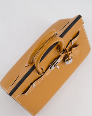 Hermès Birkin 25 Sellier Bag in Toffee Epsom Leather with Palladium Hardware