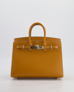 Hermès Birkin 25 Sellier Bag in Toffee Epsom Leather with Palladium Hardware