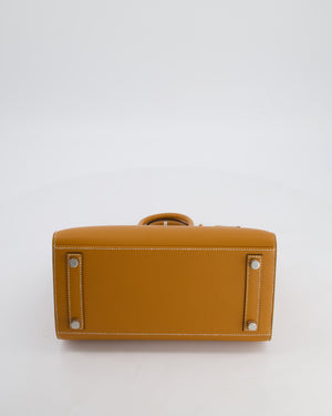 Hermès Birkin 25 Sellier Bag in Toffee Epsom Leather with Palladium Hardware