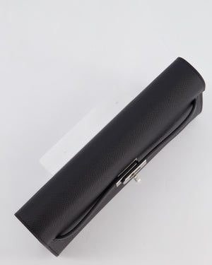 Hermès Kelly To Go Bag in Noir Epsom Leather with Palladium Hardware