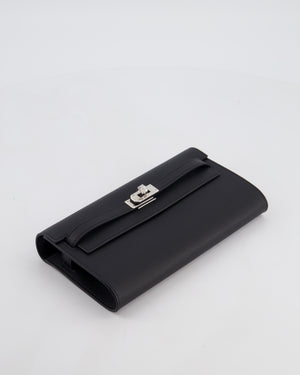 Hermès Kelly To Go Bag in Noir Epsom Leather with Palladium Hardware