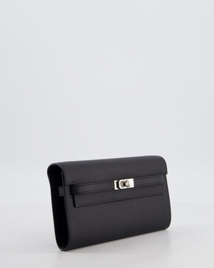 Hermès Kelly To Go Bag in Noir Epsom Leather with Palladium Hardware