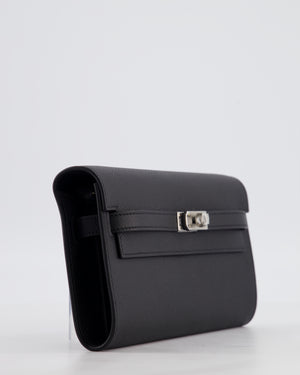 Hermès Kelly To Go Bag in Noir Epsom Leather with Palladium Hardware