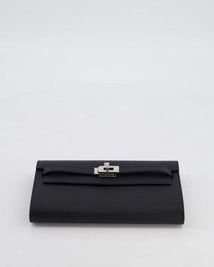 Hermès Kelly To Go Bag in Noir Epsom Leather with Palladium Hardware