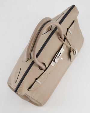 Hermès Birkin 30 Retourne Bag in Gris Touturelle Clemence Leather with Palladium Hardware