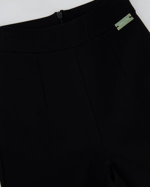 Balmain Black Knit Stirrup Leggings Size XS (UK 4-6)