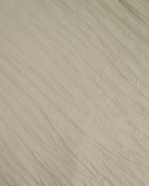 Toteme Green Crinkled Silk Midi Skirt Size FR 32 (UK 4)