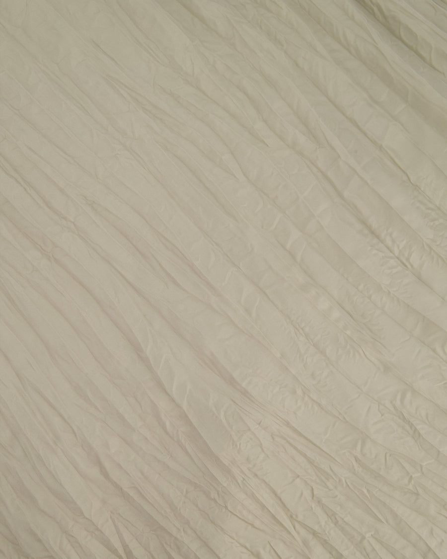 Toteme Green Crinkled Silk Midi Skirt Size FR 32 (UK 4)