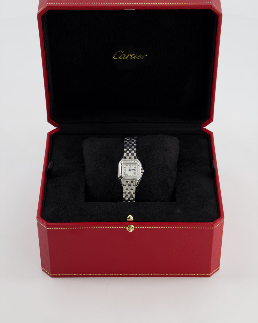 Cartier Panthère Watch Mini Model, Quartz Movement, Steel