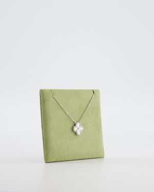 Van Cleef & Arpels Vintage Alhambra pendant 18K White Gold