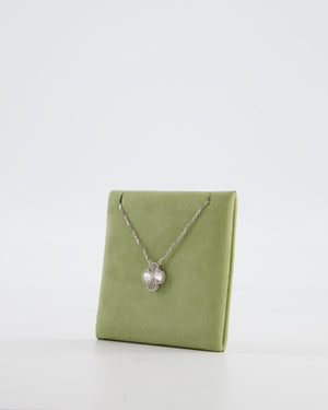 Van Cleef & Arpels Vintage Alhambra pendant 18K White Gold