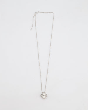 Van Cleef & Arpels Vintage Alhambra pendant 18K White Gold