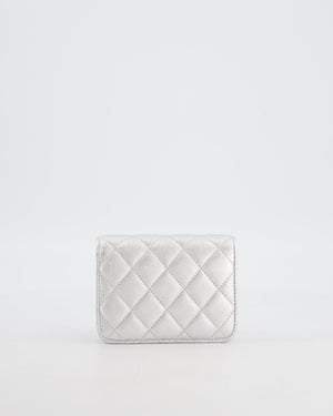Chanel Star Motif Chain Micro Bag in Lambskin Leather with Silver Hardware