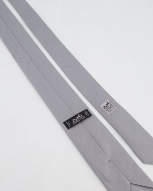 Hermès Silk Grey Tie