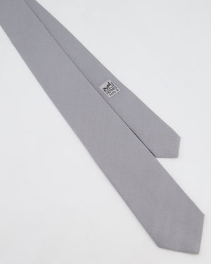 Hermès Silk Grey Tie