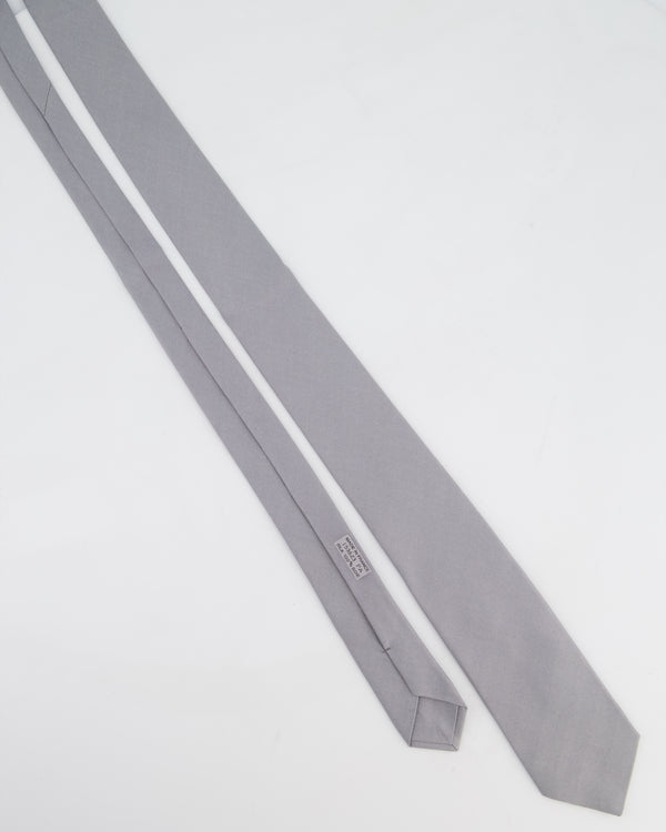 Hermès Silk Grey Tie