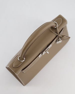 Hermès Kelly 28 Sellier Bag in Etoupe Epsom Leather with Palladium Hardware