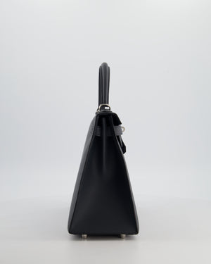 Hermès Kelly 28 Sellier Bag in Gris Misty Epsom Leather with Palladium Hardware