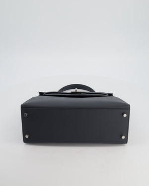 Hermès Kelly 28 Sellier Bag in Gris Misty Epsom Leather with Palladium Hardware