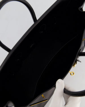 *SUPER RARE* Hermès Birkin 35cm Bag in Black Box Leather with Gold Hardware