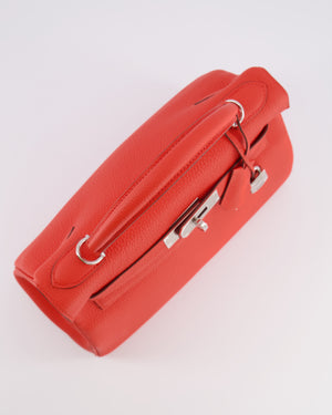 Hermès Kelly 28 Retourne Bag in Capucine Togo Leather with Palladium Hardware