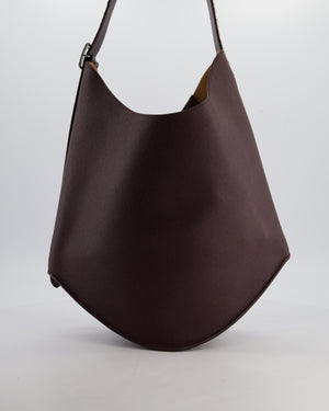 Alaïa Le Gail Large Leather Tote Bag with Adjustable Shoulder Strap with Adorned Studs and Silver Studded Base