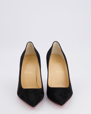 Christian Louboutin Black Suede Heeled Pumps Size EU 39.5
