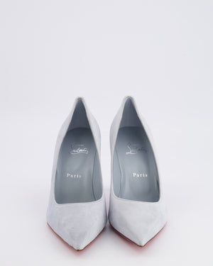 Christian Louboutin Light Blue Suede Pumps Size EU 39