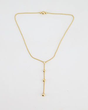 Cartier Draperie De Decollate Pendant Necklace in 18k Yellow Gold with Diamonds