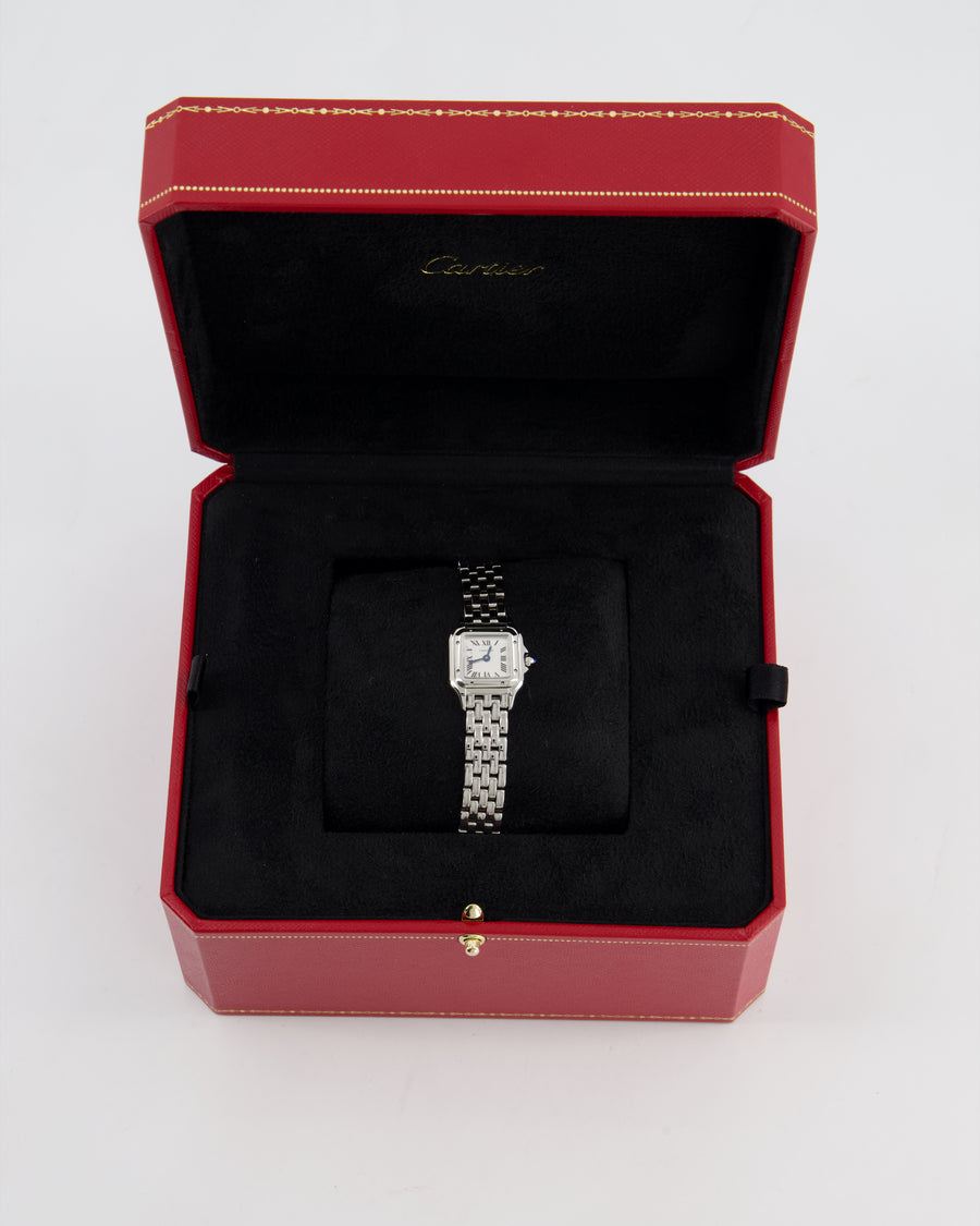 Cartier Panthère Watch Mini Model Quartz Movement Steel