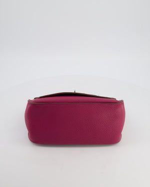 Hermès Jypsiere 28 Bag in Tosca Clemence Leather with Palladium Hardware