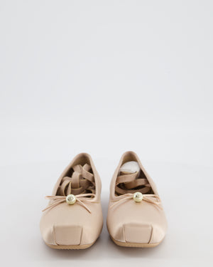 Christian Dior D-Joy Ballet Flats Size EU 36.5