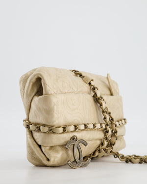 Chanel 12/A Paris-Bombay Gold Baluchon Clutch Bag with Aged Gold Hardware