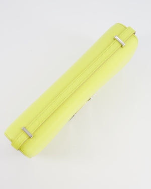 Hermès Constance Elan Bag in Jaune Soufre Epsom Leather with Palladium Hardware