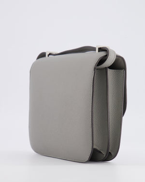Hermès Constance 18 Bag in Gris Mouette Epsom Leather with Palladium Hardware