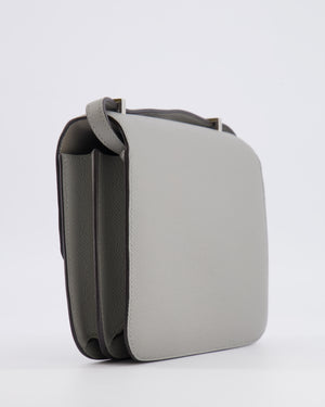 Hermès Constance 18 Bag in Gris Mouette Epsom Leather with Palladium Hardware