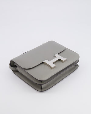 Hermès Constance 18 Bag in Gris Mouette Epsom Leather with Palladium Hardware