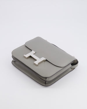 Hermès Constance 18 Bag in Gris Mouette Epsom Leather with Palladium Hardware