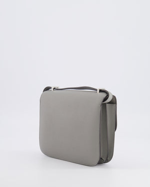 Hermès Constance 18 Bag in Gris Mouette Epsom Leather with Palladium Hardware