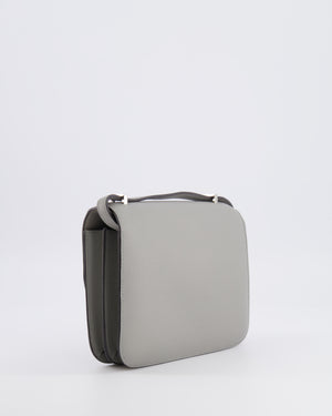 Hermès Constance 18 Bag in Gris Mouette Epsom Leather with Palladium Hardware