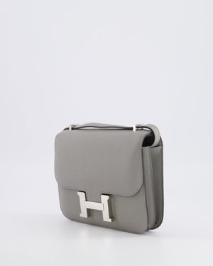 Hermès Constance 18 Bag in Gris Mouette Epsom Leather with Palladium Hardware