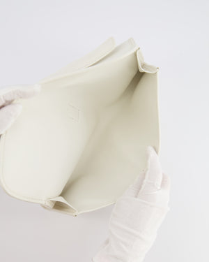 Hermès Jige Elan 29cm Clutch Bag in Nata Evercolour Leather