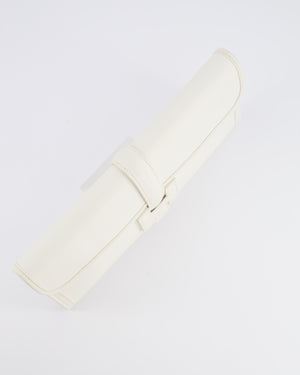 Hermès Jige Elan 29cm Clutch Bag in Nata Evercolour Leather