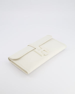 Hermès Jige Elan 29cm Clutch Bag in Nata Evercolour Leather