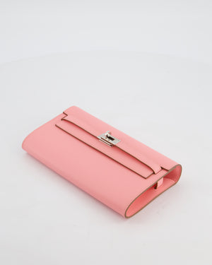 Hermès Kelly To Go Bag in Rose Confetti Epsom Leather with Palladium Hardware