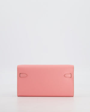 Hermès Kelly To Go Bag in Rose Confetti Epsom Leather with Palladium Hardware