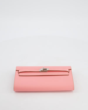 Hermès Kelly To Go Bag in Rose Confetti Epsom Leather with Palladium Hardware
