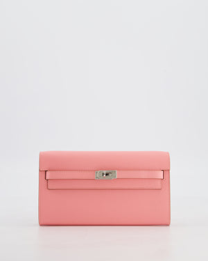 Hermès Kelly To Go Bag in Rose Confetti Epsom Leather with Palladium Hardware