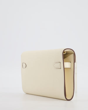 Hermès Kelly To Go Bag in Nata Epsom Leather with Gold Hardware