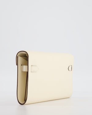 Hermès Kelly To Go Bag in Nata Epsom Leather with Gold Hardware